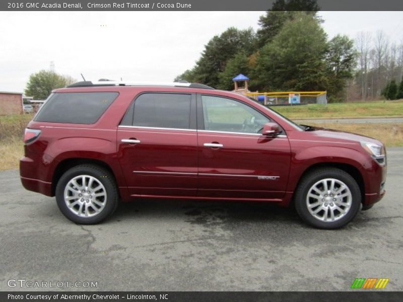  2016 Acadia Denali Crimson Red Tintcoat