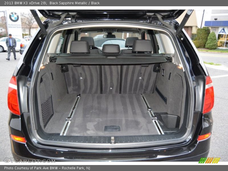 Black Sapphire Metallic / Black 2013 BMW X3 xDrive 28i