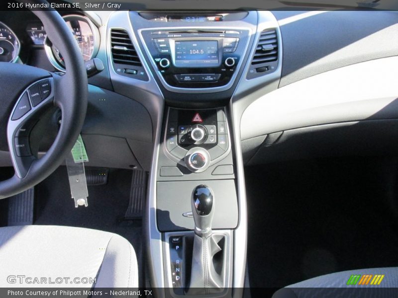 Silver / Gray 2016 Hyundai Elantra SE