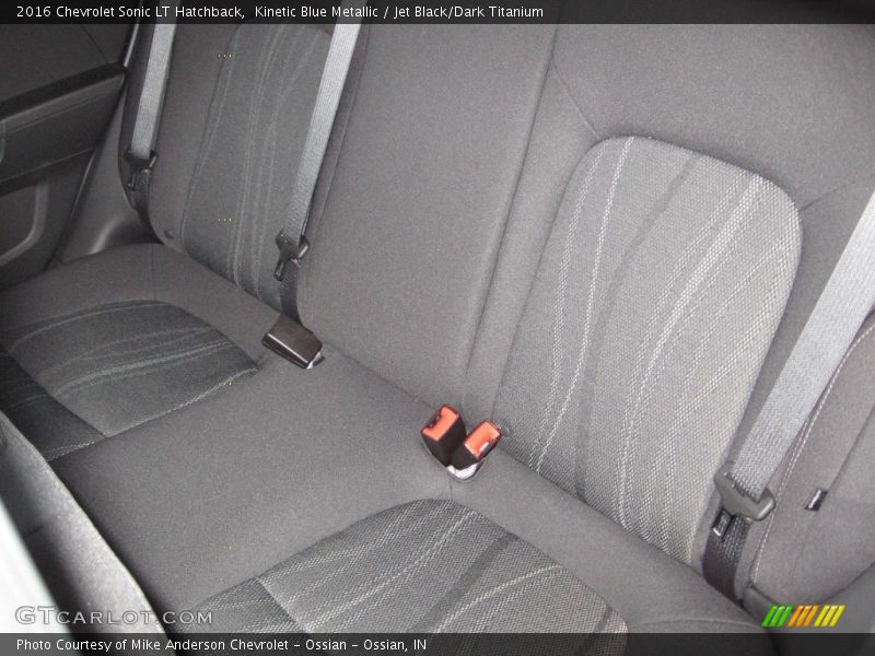 Kinetic Blue Metallic / Jet Black/Dark Titanium 2016 Chevrolet Sonic LT Hatchback