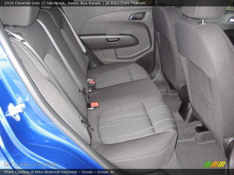Kinetic Blue Metallic / Jet Black/Dark Titanium 2016 Chevrolet Sonic LT Hatchback
