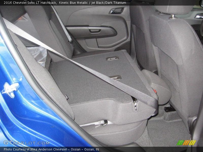 Kinetic Blue Metallic / Jet Black/Dark Titanium 2016 Chevrolet Sonic LT Hatchback