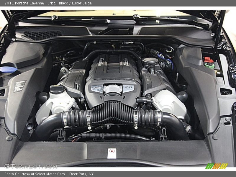 Black / Luxor Beige 2011 Porsche Cayenne Turbo
