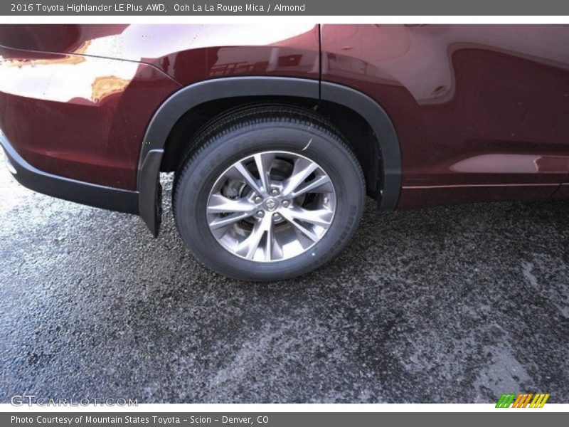  2016 Highlander LE Plus AWD Wheel