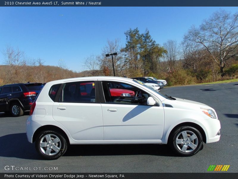Summit White / Neutral 2010 Chevrolet Aveo Aveo5 LT