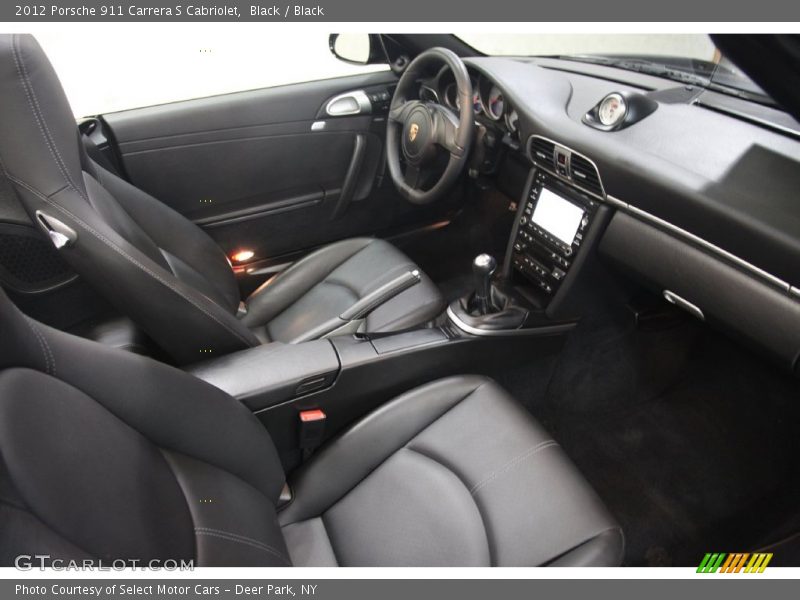 Black / Black 2012 Porsche 911 Carrera S Cabriolet