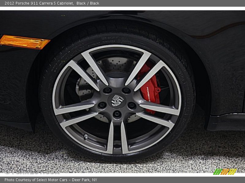 Black / Black 2012 Porsche 911 Carrera S Cabriolet