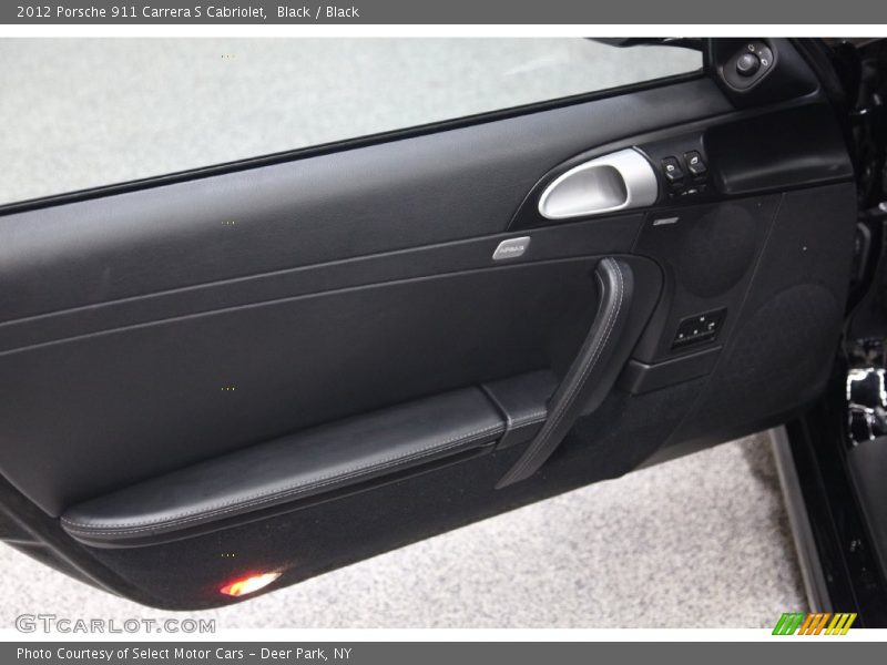 Black / Black 2012 Porsche 911 Carrera S Cabriolet
