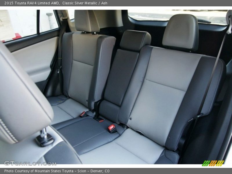 Classic Silver Metallic / Ash 2015 Toyota RAV4 Limited AWD
