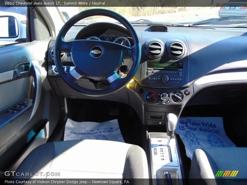 Summit White / Neutral 2010 Chevrolet Aveo Aveo5 LT
