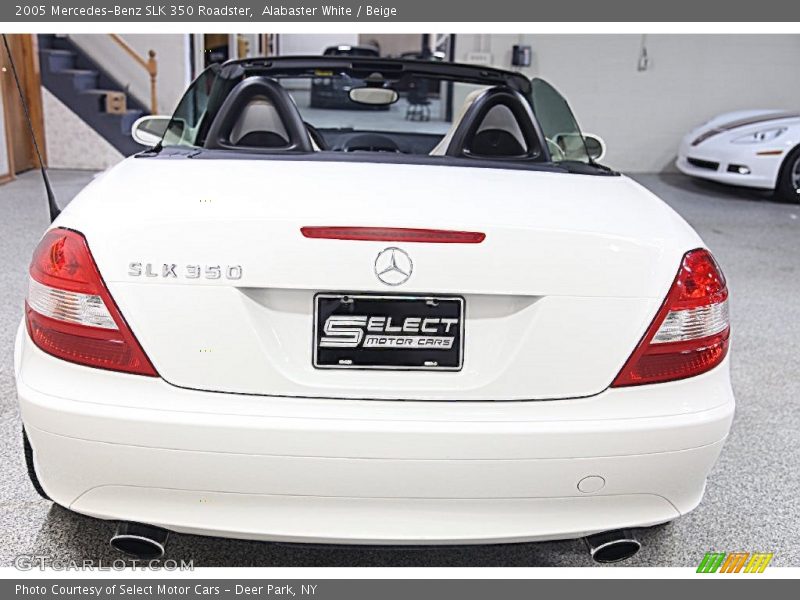 Alabaster White / Beige 2005 Mercedes-Benz SLK 350 Roadster