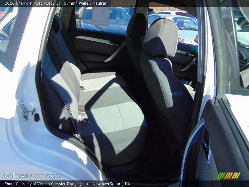 Summit White / Neutral 2010 Chevrolet Aveo Aveo5 LT