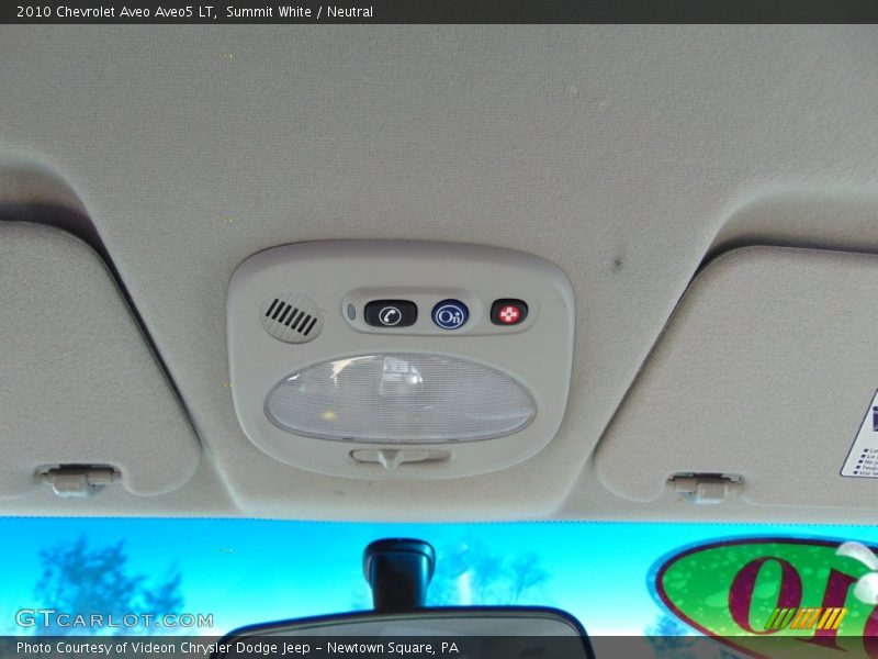 Summit White / Neutral 2010 Chevrolet Aveo Aveo5 LT