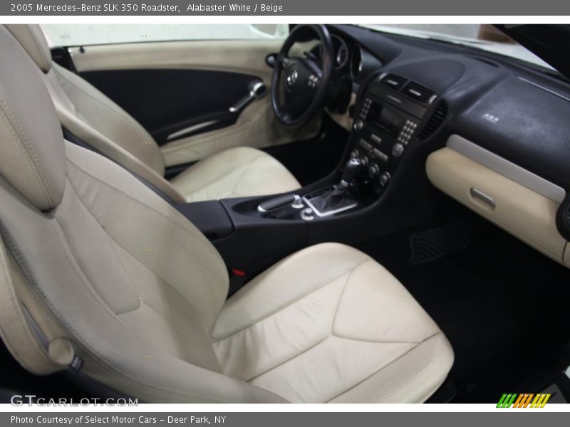 Alabaster White / Beige 2005 Mercedes-Benz SLK 350 Roadster