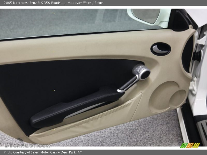 Alabaster White / Beige 2005 Mercedes-Benz SLK 350 Roadster
