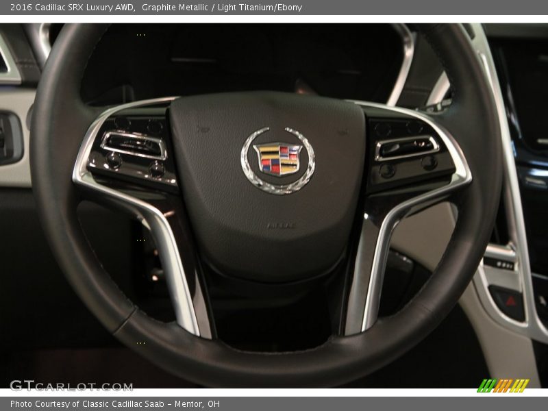 Graphite Metallic / Light Titanium/Ebony 2016 Cadillac SRX Luxury AWD