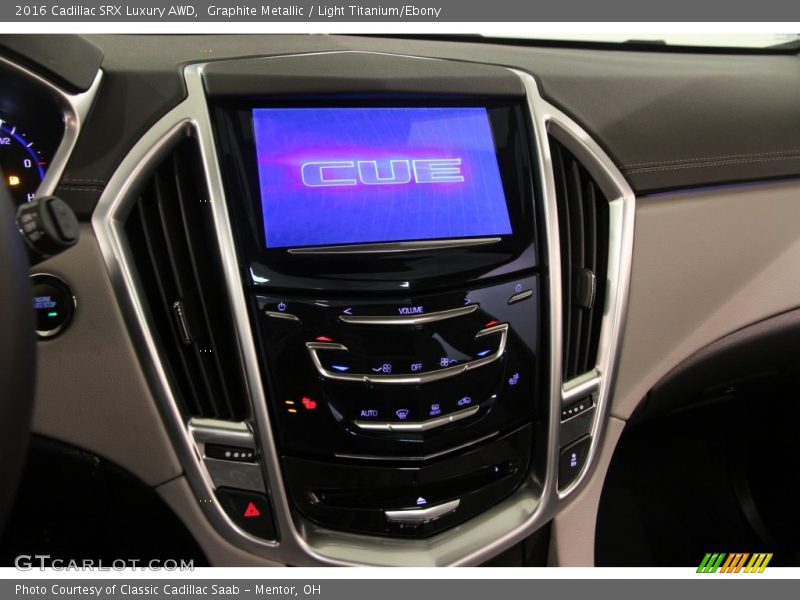 Graphite Metallic / Light Titanium/Ebony 2016 Cadillac SRX Luxury AWD