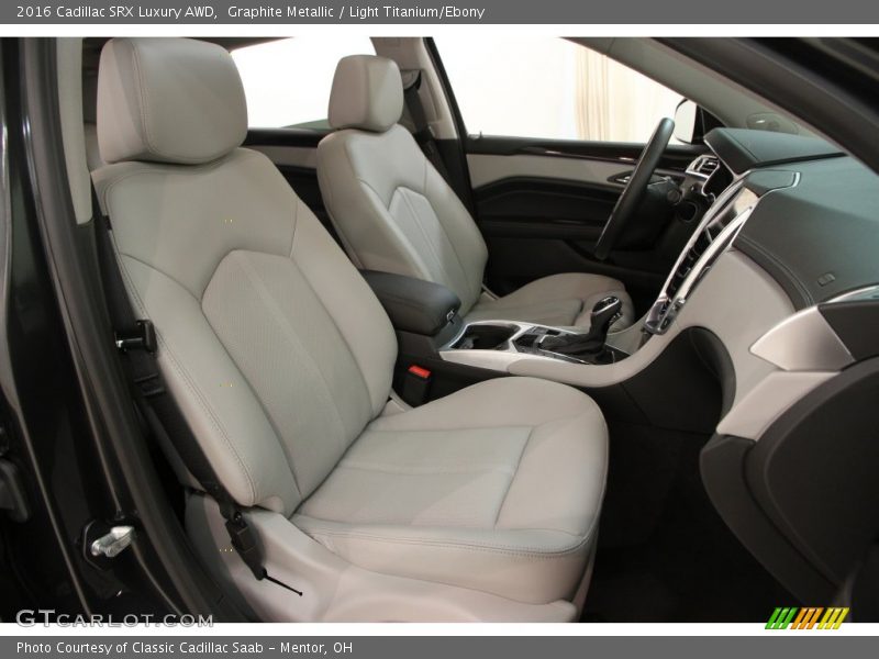 Graphite Metallic / Light Titanium/Ebony 2016 Cadillac SRX Luxury AWD