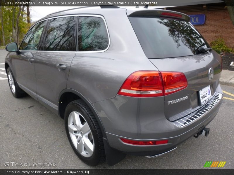 Canyon Gray Metallic / Black Anthracite 2012 Volkswagen Touareg VR6 FSI Lux 4XMotion