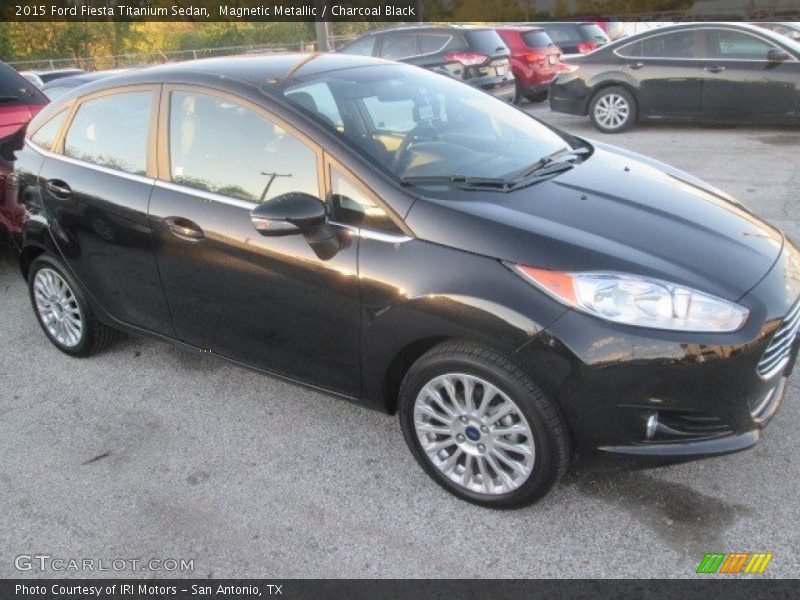  2015 Fiesta Titanium Sedan Magnetic Metallic