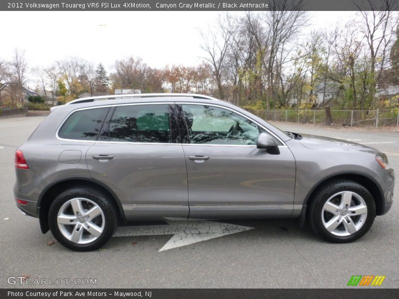 Canyon Gray Metallic / Black Anthracite 2012 Volkswagen Touareg VR6 FSI Lux 4XMotion