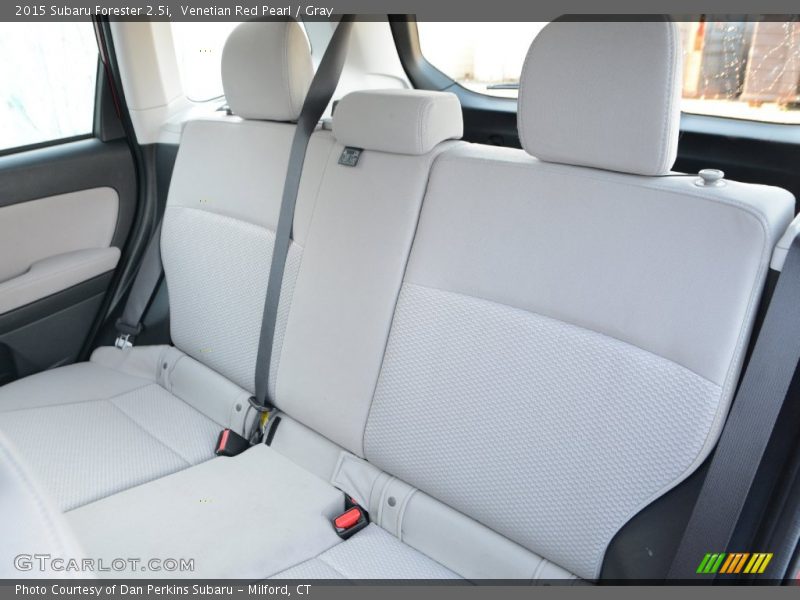 Venetian Red Pearl / Gray 2015 Subaru Forester 2.5i