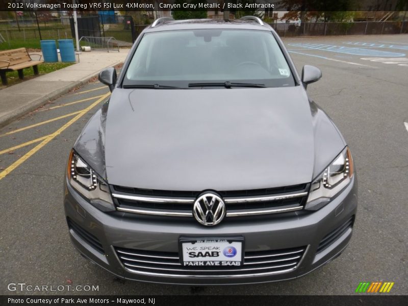 Canyon Gray Metallic / Black Anthracite 2012 Volkswagen Touareg VR6 FSI Lux 4XMotion