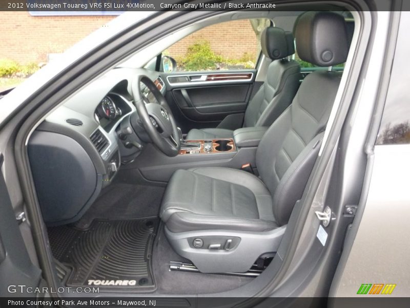  2012 Touareg VR6 FSI Lux 4XMotion Black Anthracite Interior