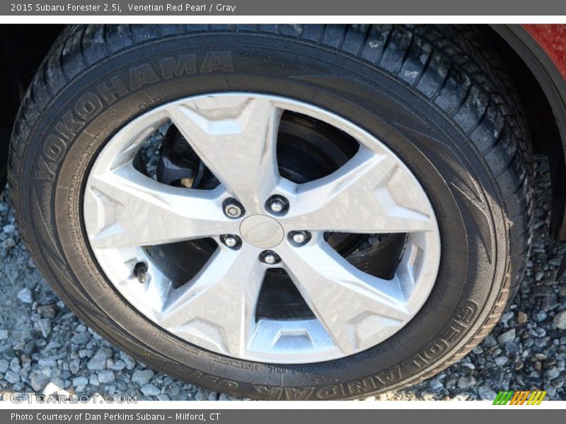 Venetian Red Pearl / Gray 2015 Subaru Forester 2.5i
