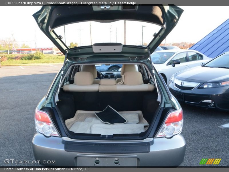 Evergreen Metallic / Desert Beige 2007 Subaru Impreza Outback Sport Wagon