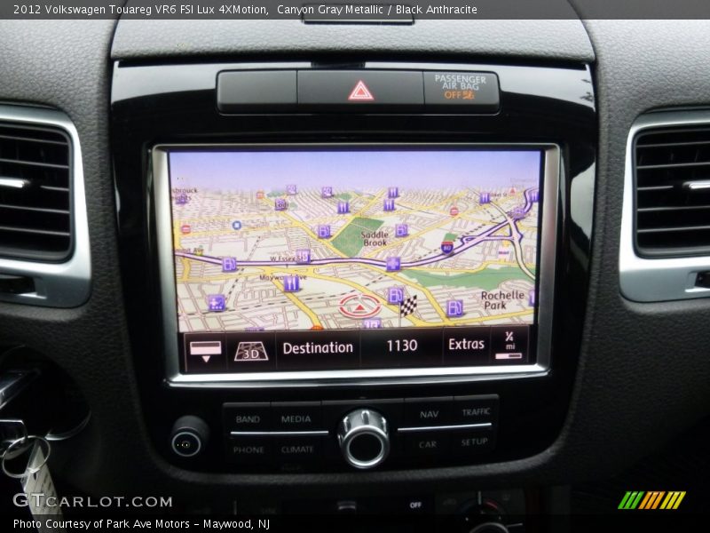 Canyon Gray Metallic / Black Anthracite 2012 Volkswagen Touareg VR6 FSI Lux 4XMotion