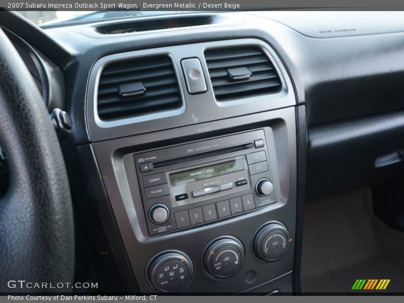 Evergreen Metallic / Desert Beige 2007 Subaru Impreza Outback Sport Wagon