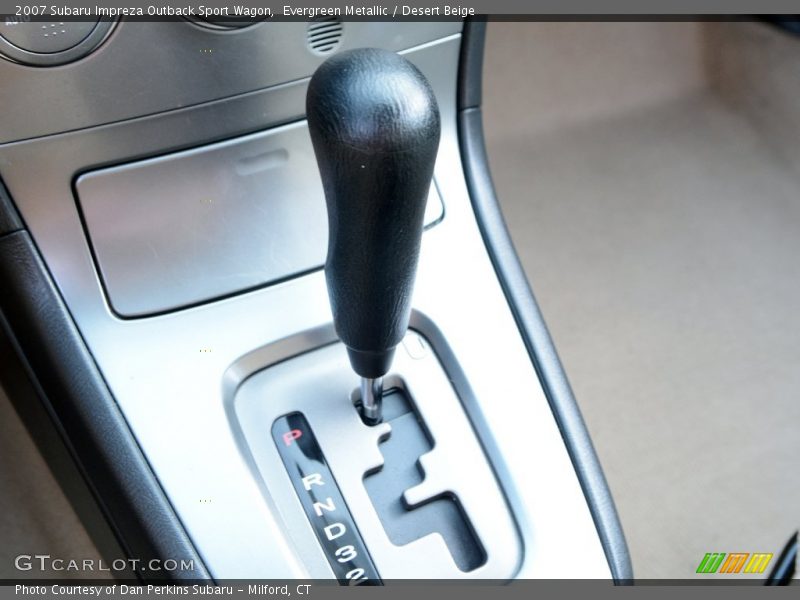 Evergreen Metallic / Desert Beige 2007 Subaru Impreza Outback Sport Wagon