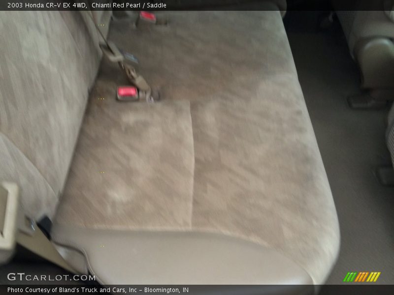 Chianti Red Pearl / Saddle 2003 Honda CR-V EX 4WD