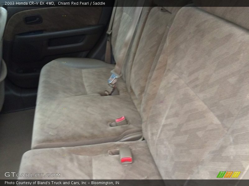 Chianti Red Pearl / Saddle 2003 Honda CR-V EX 4WD