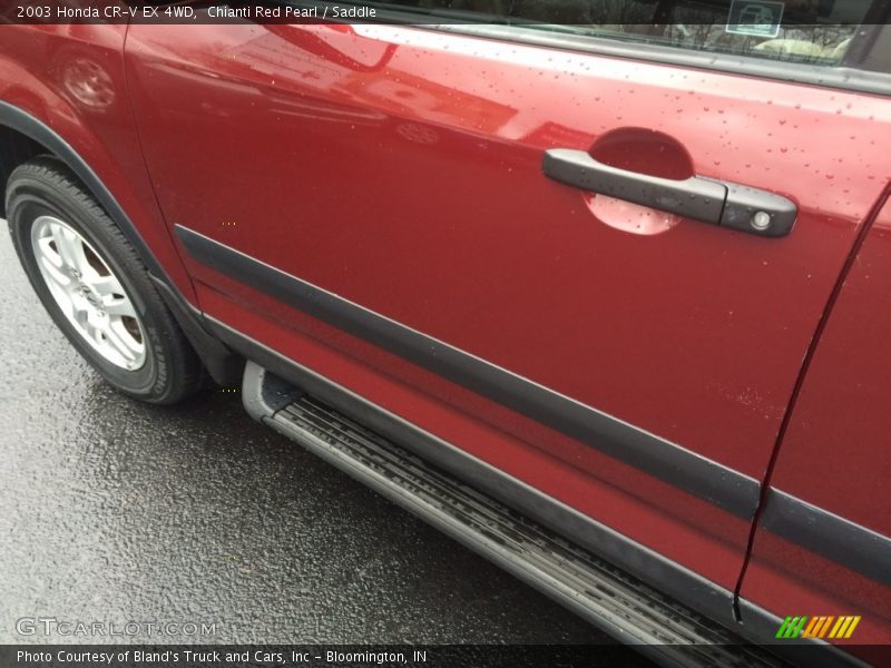 Chianti Red Pearl / Saddle 2003 Honda CR-V EX 4WD