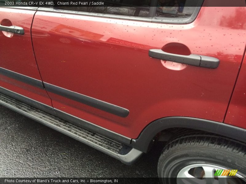 Chianti Red Pearl / Saddle 2003 Honda CR-V EX 4WD