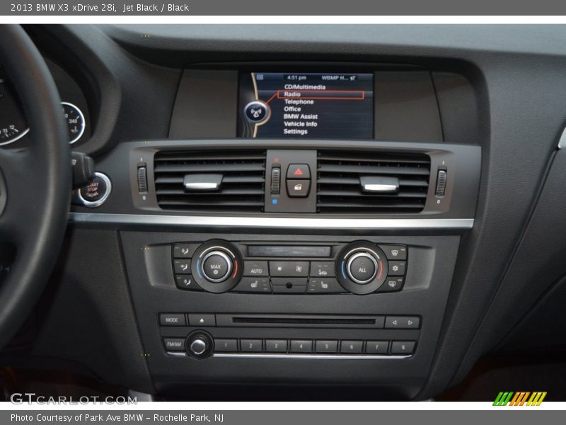 Jet Black / Black 2013 BMW X3 xDrive 28i