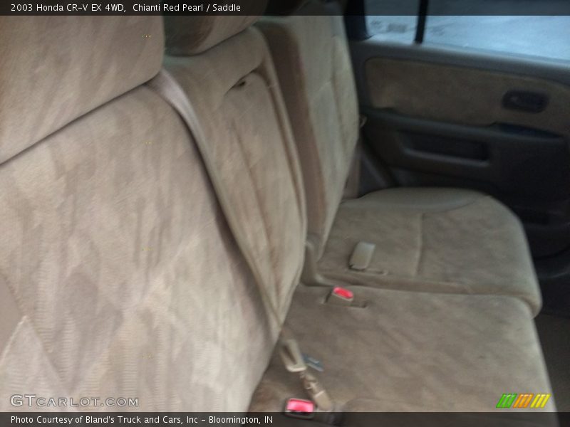 Chianti Red Pearl / Saddle 2003 Honda CR-V EX 4WD