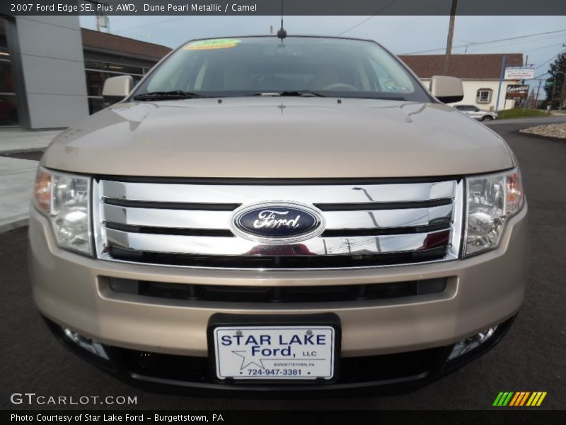 Dune Pearl Metallic / Camel 2007 Ford Edge SEL Plus AWD
