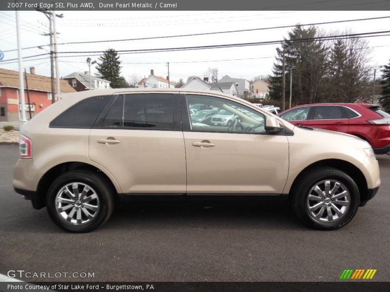 Dune Pearl Metallic / Camel 2007 Ford Edge SEL Plus AWD