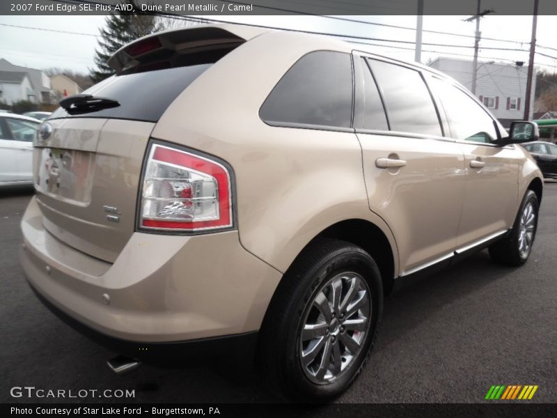 Dune Pearl Metallic / Camel 2007 Ford Edge SEL Plus AWD