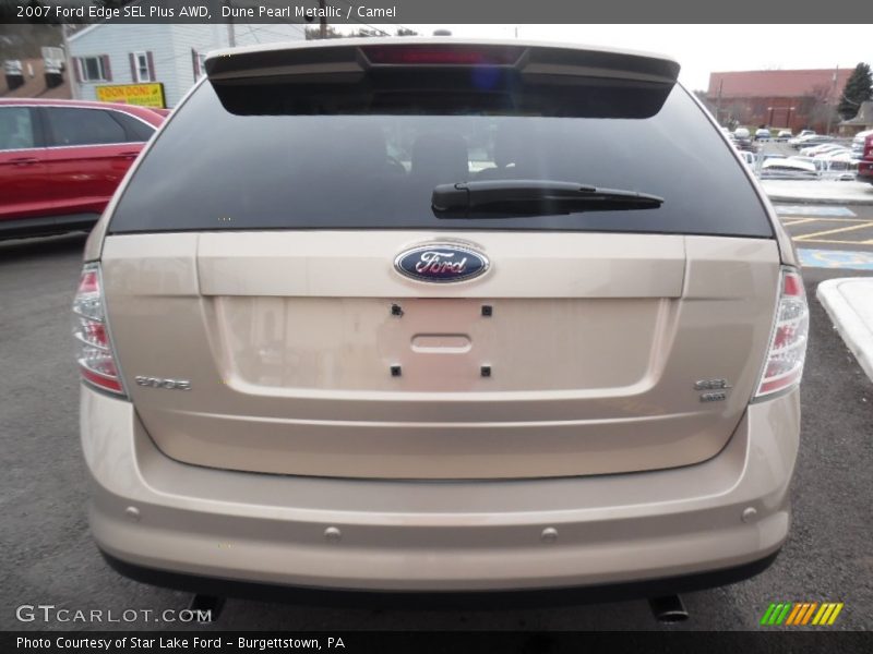 Dune Pearl Metallic / Camel 2007 Ford Edge SEL Plus AWD