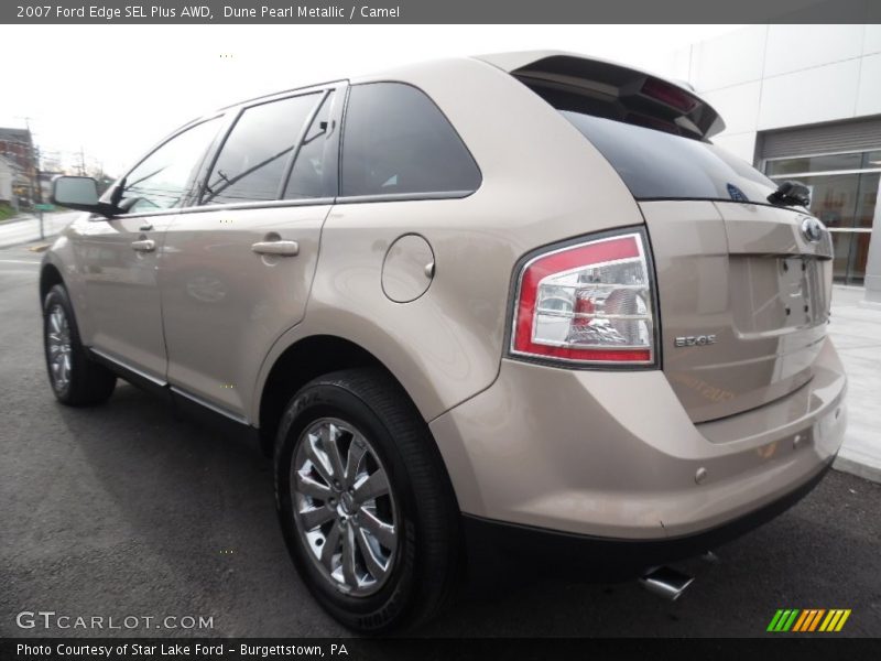 Dune Pearl Metallic / Camel 2007 Ford Edge SEL Plus AWD