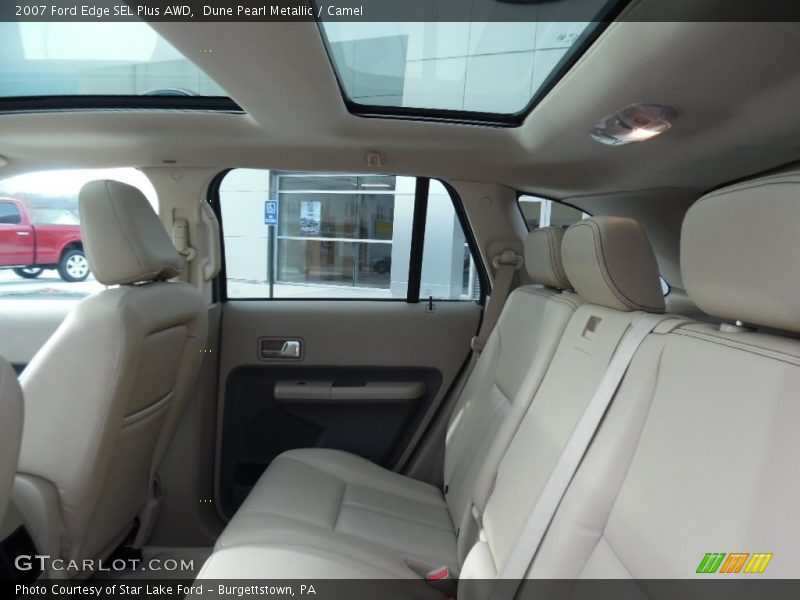 Dune Pearl Metallic / Camel 2007 Ford Edge SEL Plus AWD