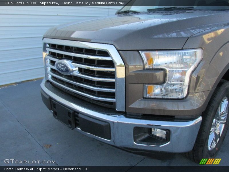 Caribou Metallic / Medium Earth Gray 2015 Ford F150 XLT SuperCrew