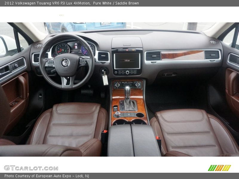  2012 Touareg VR6 FSI Lux 4XMotion Saddle Brown Interior