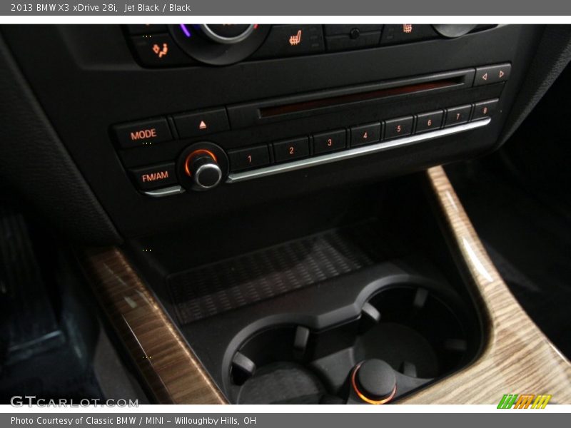Jet Black / Black 2013 BMW X3 xDrive 28i