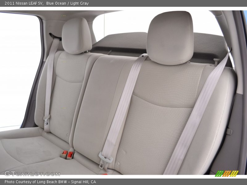 Rear Seat of 2011 LEAF SV