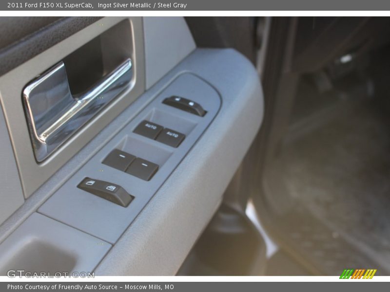 Ingot Silver Metallic / Steel Gray 2011 Ford F150 XL SuperCab